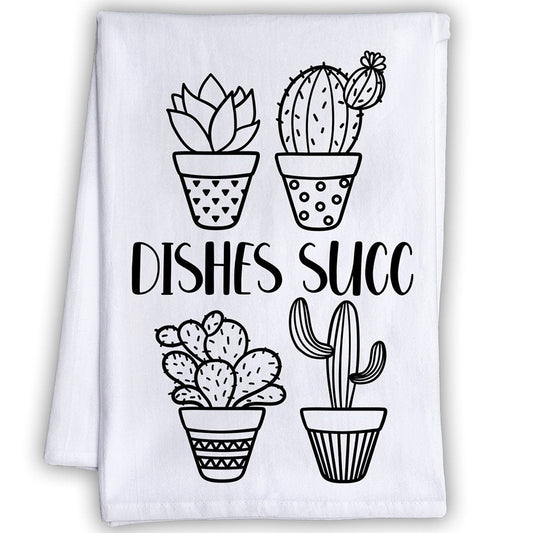 Dishes Succ - Tea Towel Tea Towel Lone Star Art