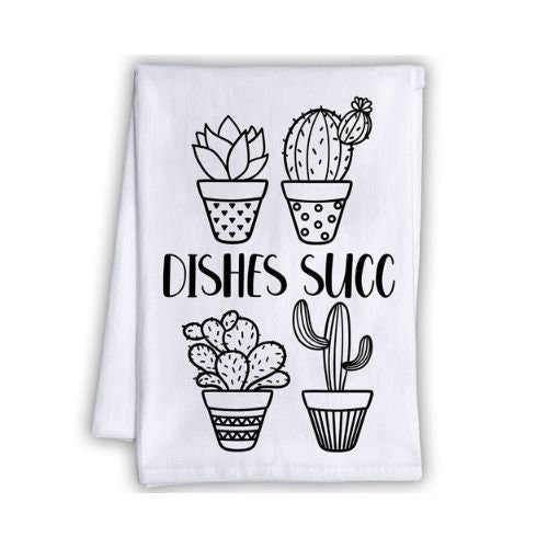 Dishes Succ - Tea Towel Tea Towel Lone Star Art