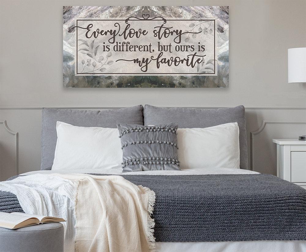 Every Love Story Is Beautiful - Canvas | Lone Star Art.