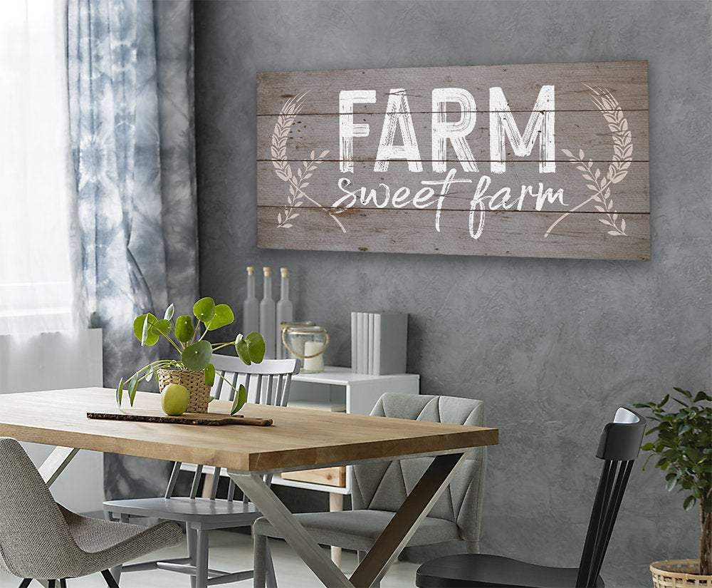 Farm Sweet Farm - Canvas | Lone Star Art.