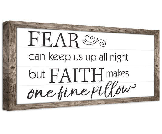 Fear Can Keep Us Up - Canvas | Lone Star Art.