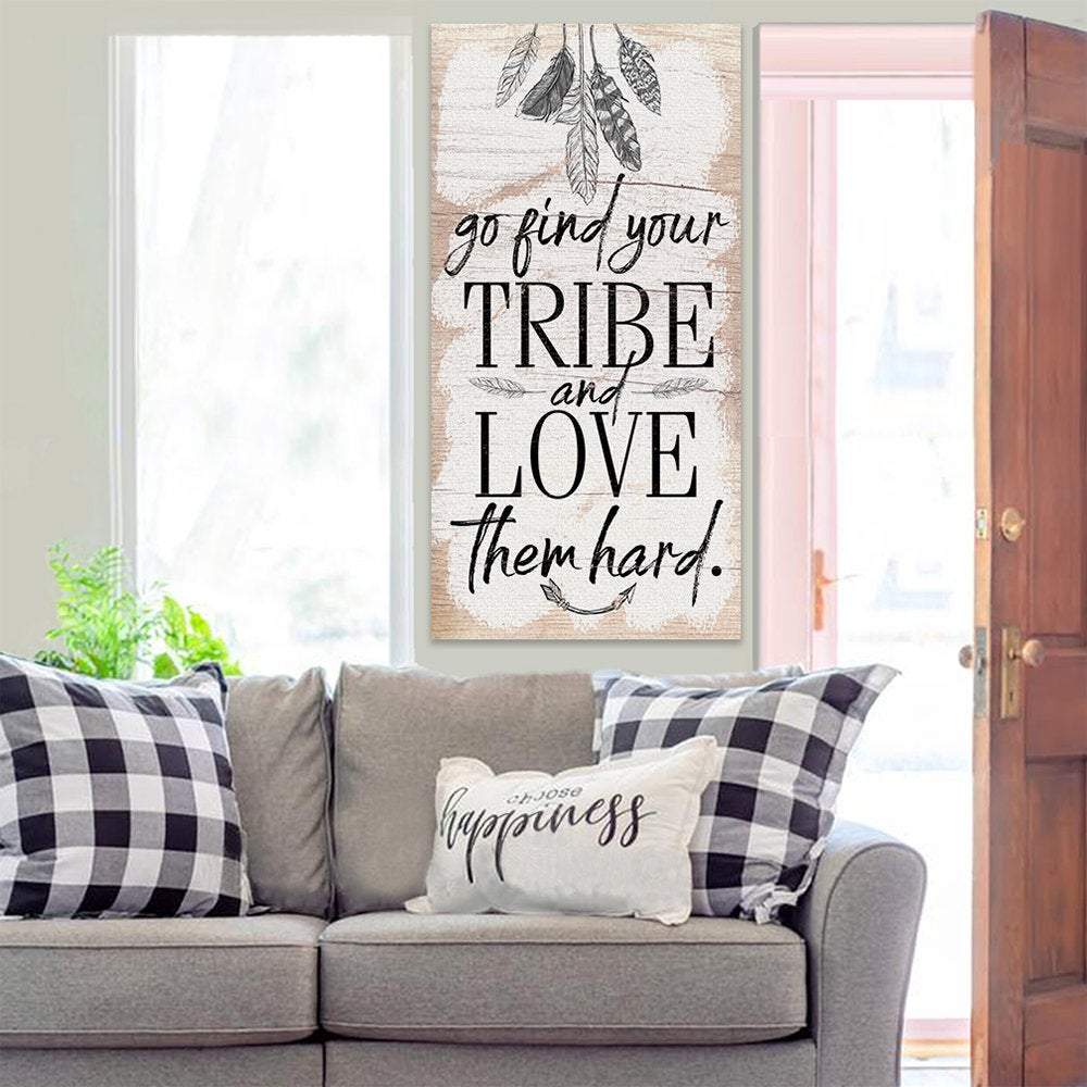 Find Your Tribe - Canvas | Lone Star Art.