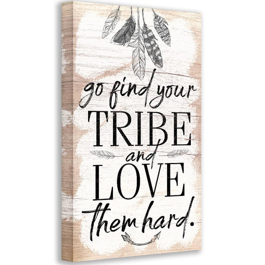 Find Your Tribe - Canvas | Lone Star Art.