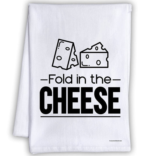 Fold In The Cheese - Tea Towel Tea Towel Lone Star Art 