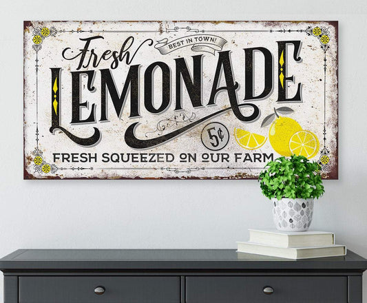 Fresh Lemonade - Canvas | Lone Star Art.