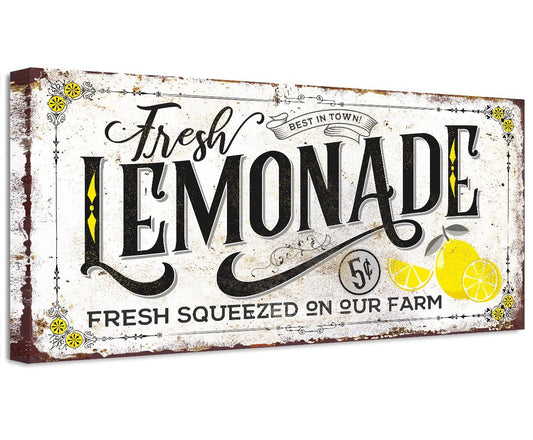 Fresh Lemonade - Canvas | Lone Star Art.