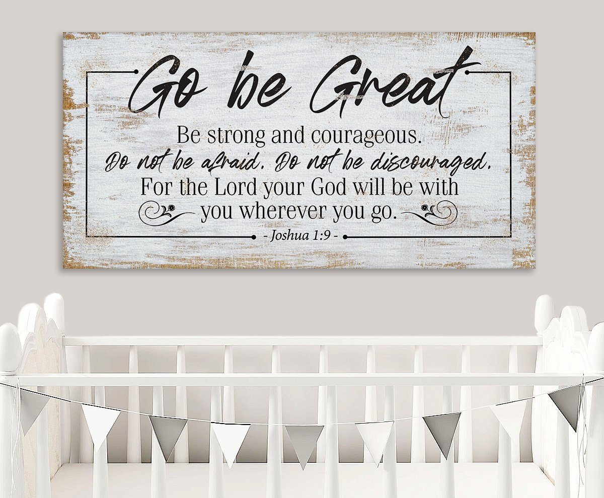 Go Be Great - Canvas | Lone Star Art.