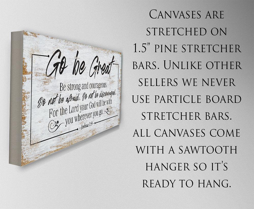 Go Be Great - Canvas | Lone Star Art.
