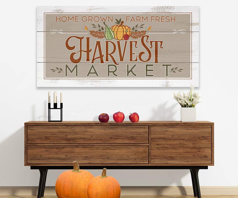 Harvest Market - Canvas | Lone Star Art.