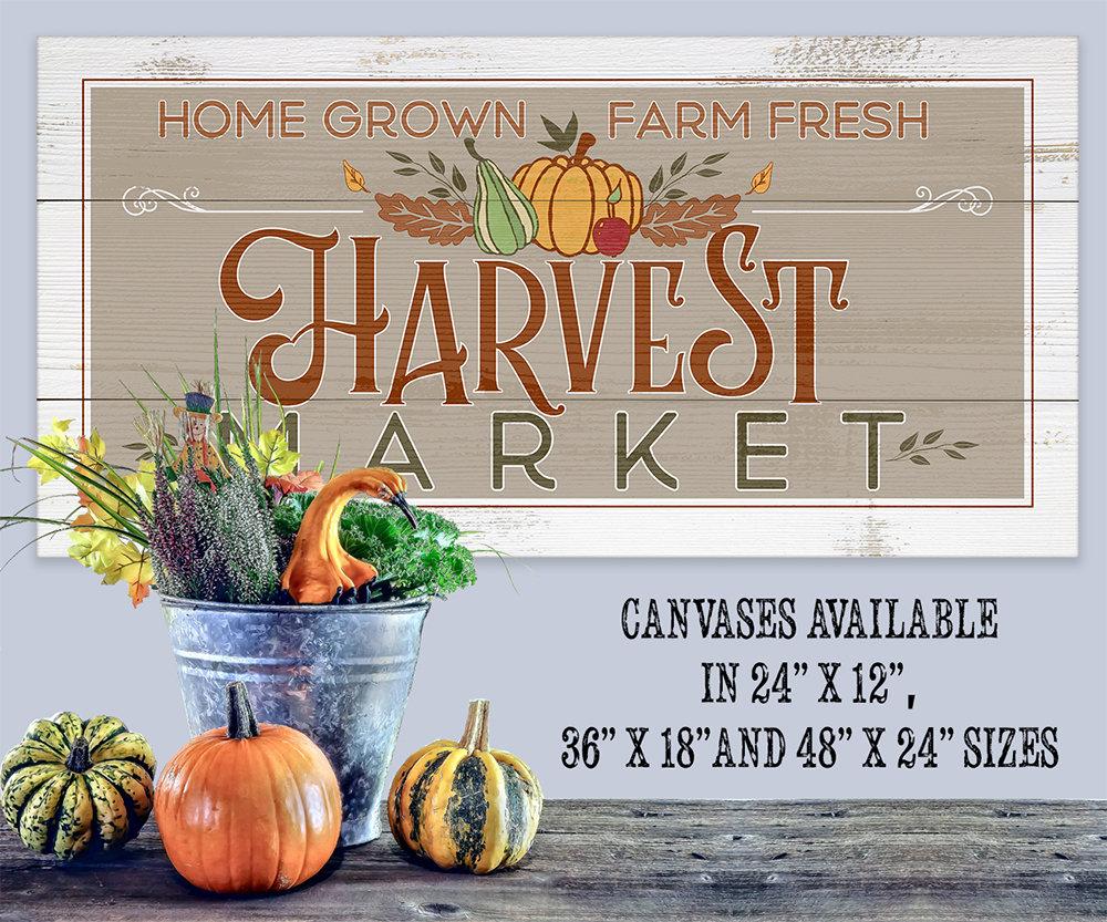 Harvest Market - Canvas | Lone Star Art.