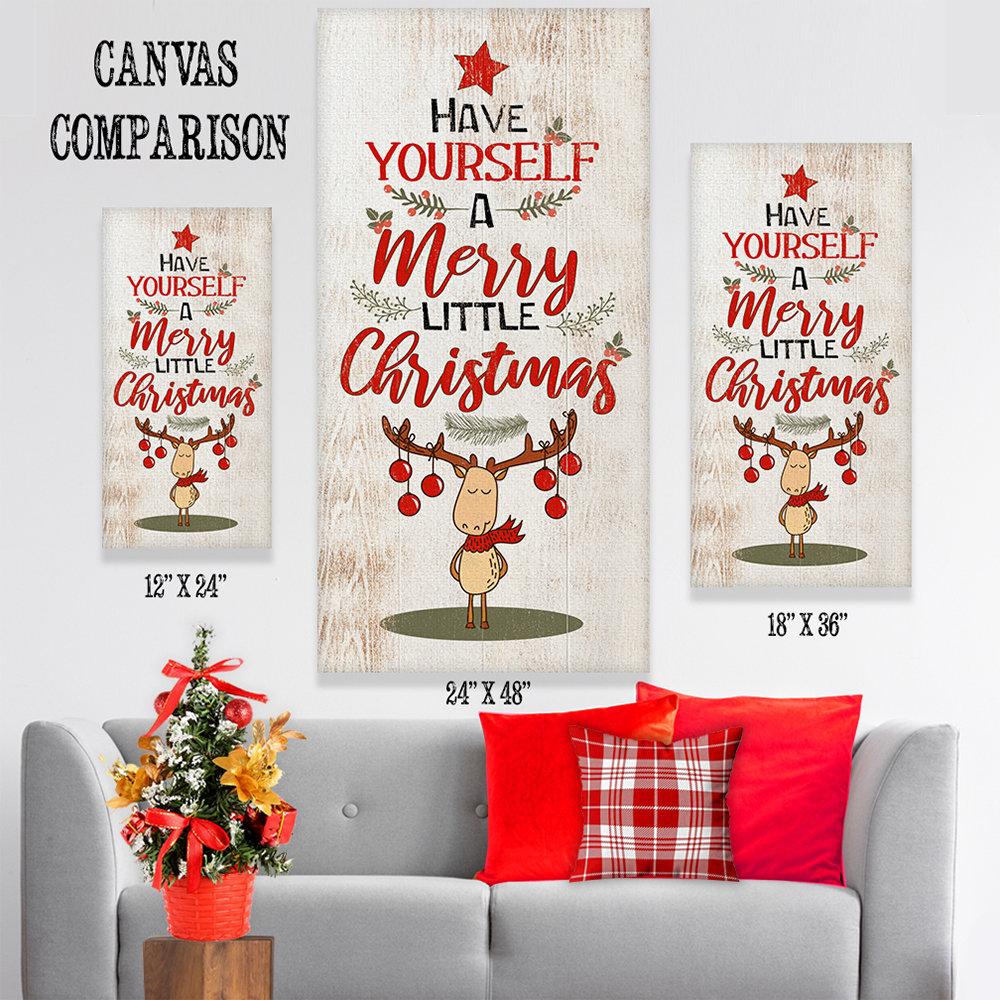 Have Yourself A Merry - Canvas | Lone Star Art.