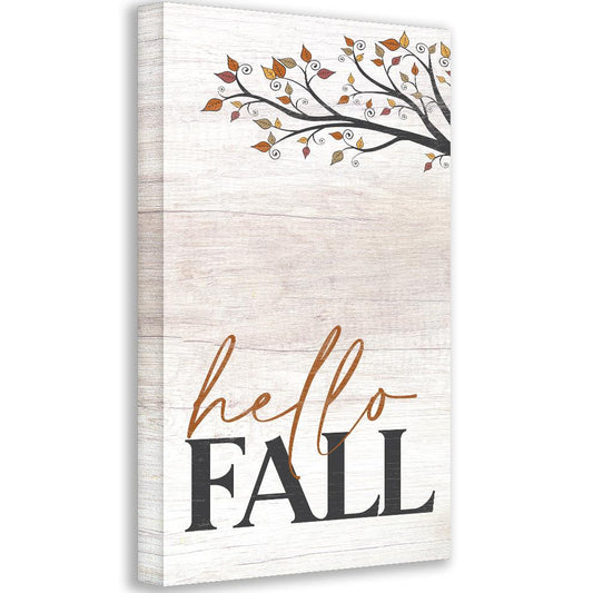 Hello Fall - Canvas | Lone Star Art.