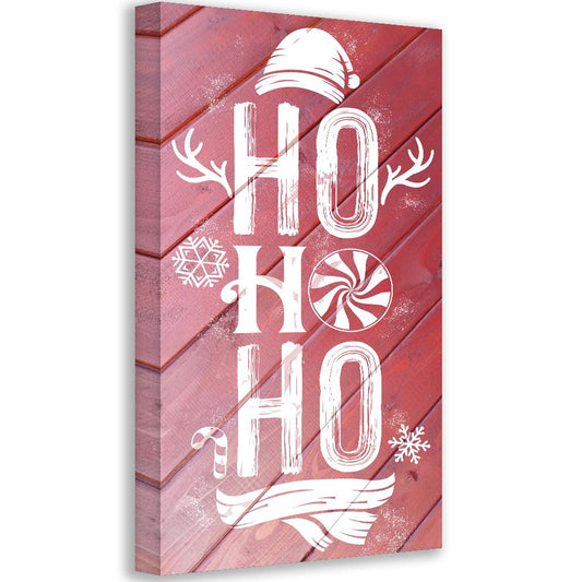 Ho Ho Ho - Canvas | Lone Star Art.