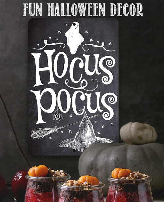 Hocus Pocus Halloween - Metal Sign | Lone Star Art.