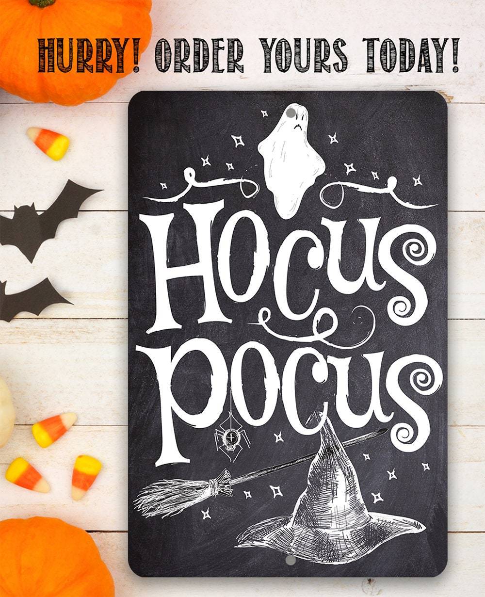 Hocus Pocus Halloween - Metal Sign | Lone Star Art.