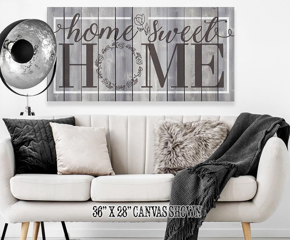 Home Sweet Home - Canvas | Lone Star Art.