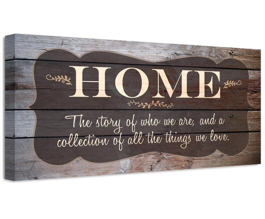 Home The Story Of Who We Are - Canvas | Lone Star Art.