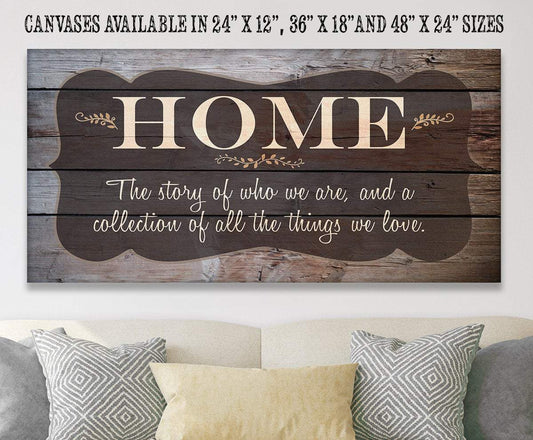 Home The Story Of Who We Are - Canvas | Lone Star Art.
