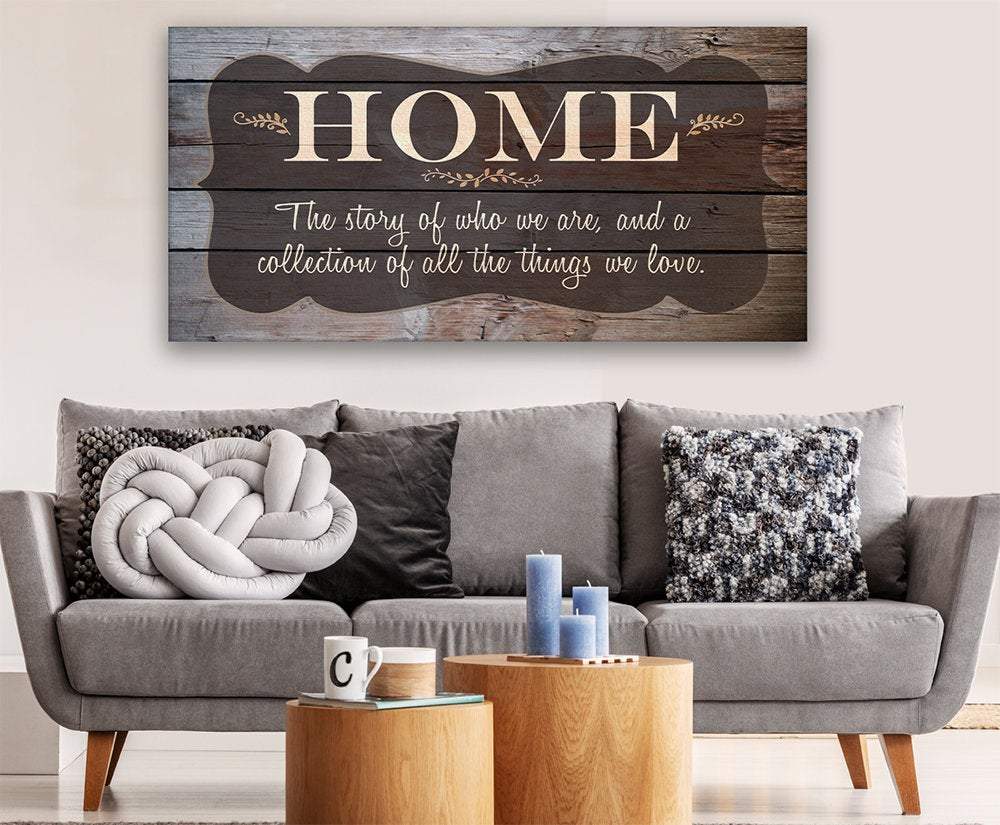 Home The Story Of Who We Are - Canvas | Lone Star Art.