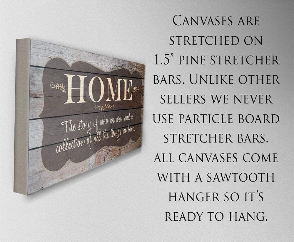 Home The Story Of Who We Are - Canvas | Lone Star Art.
