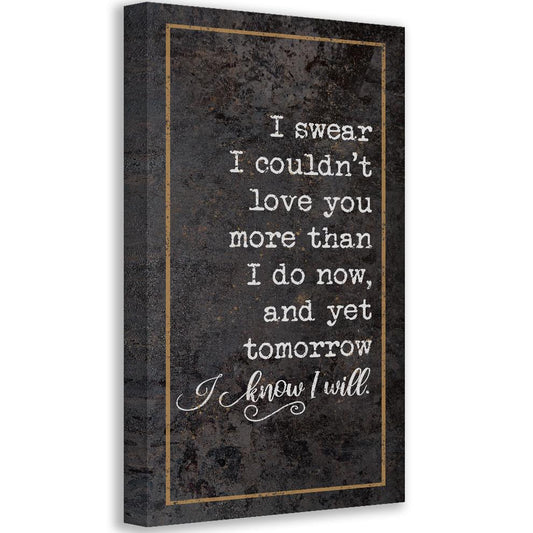 I Swear - Canvas | Lone Star Art.