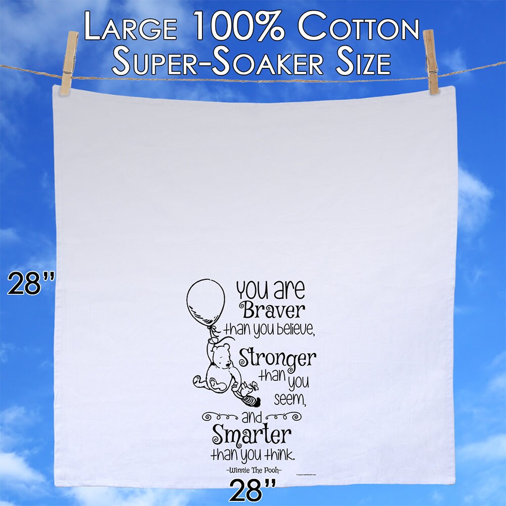 You Are Braver, Stronger, and Smarter - Tea Towel - Lone Star Art