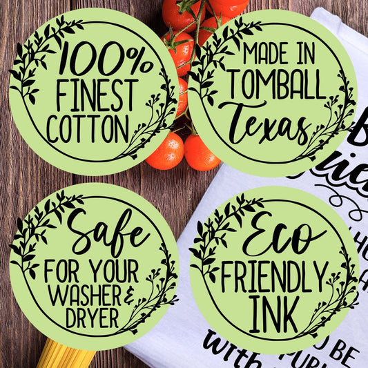 Best Friends Themed Kitchen Tea Towels- Funny Kitchen Towels Decorative Dish with Sayings, Kitchen Gifts -Multi-Use Cute Towels - Great Gift