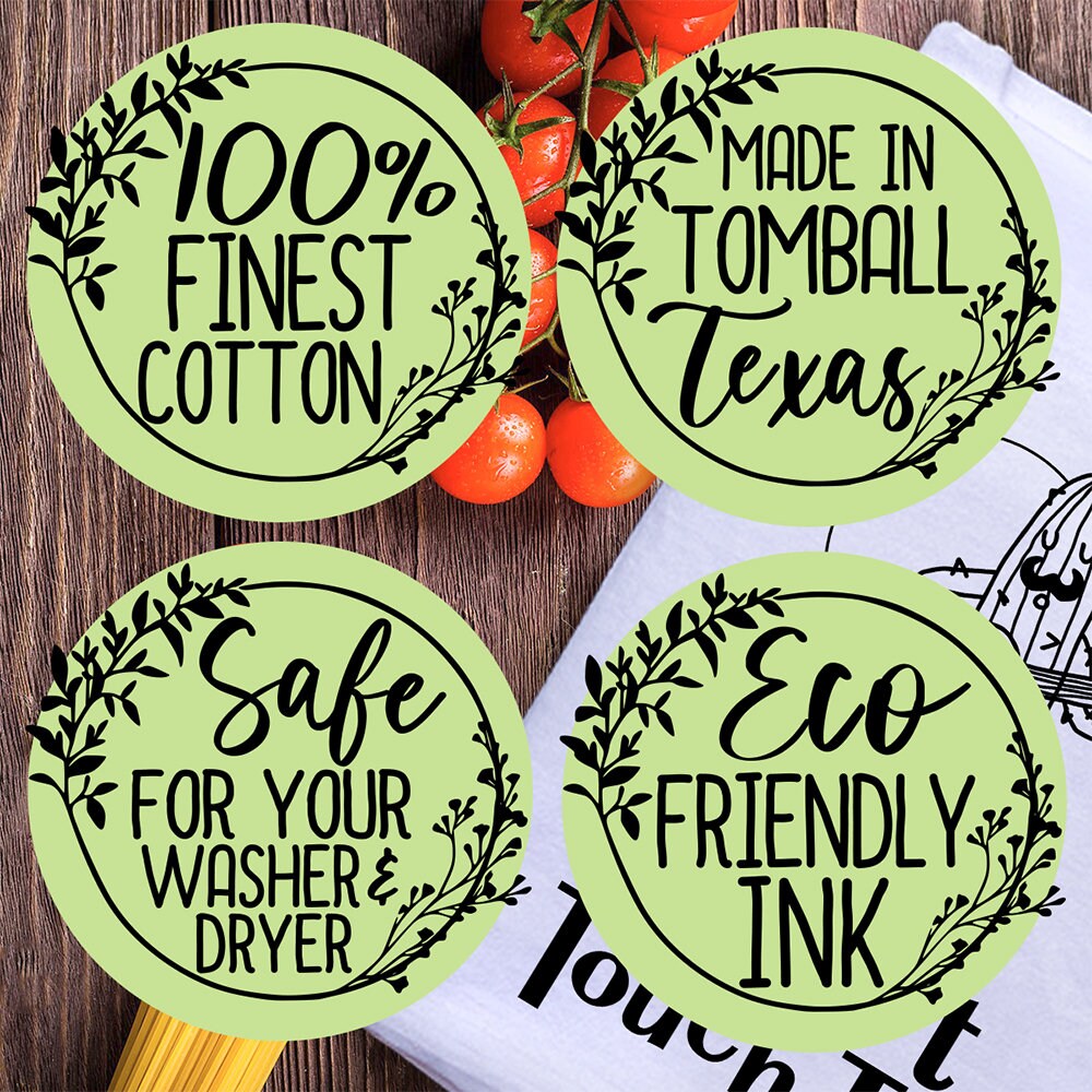 Funny Joked Themed Kitchen Tea Towels - Can't Touch This Funny Kitchen Towels Decorative Dish Towels with Sayings, Gifts - Multi-Use Towels