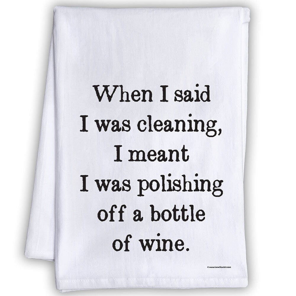 Decorative Kitchen Towels - Funny Kitchen Towels with Sayings, Tea