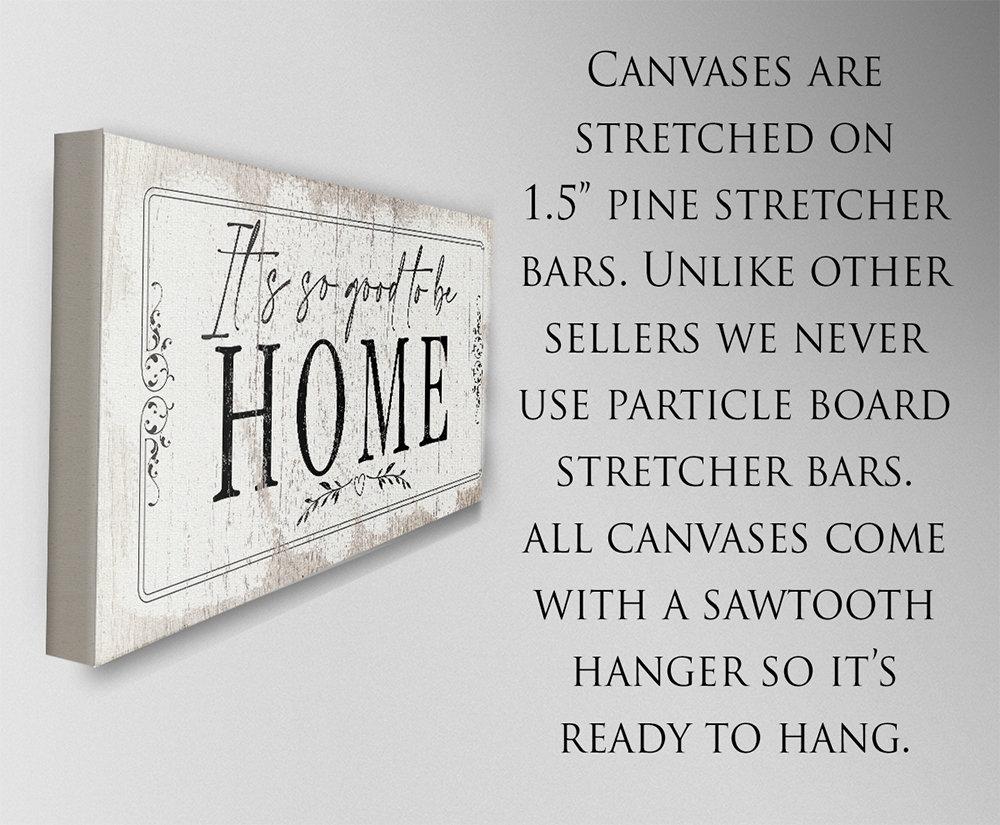 It's So Good To Be Home 2 - Canvas | Lone Star Art.