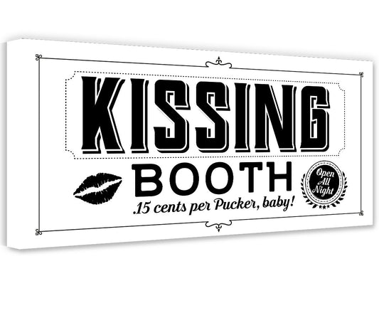 Kissing Booth - Canvas | Lone Star Art.