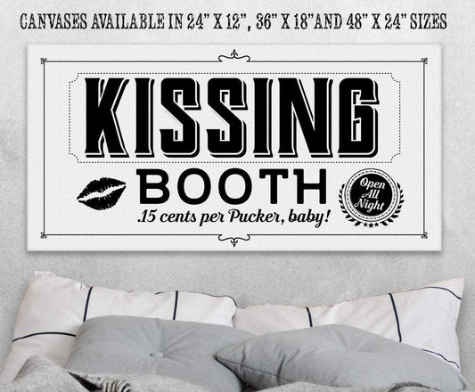 Kissing Booth - Canvas | Lone Star Art.