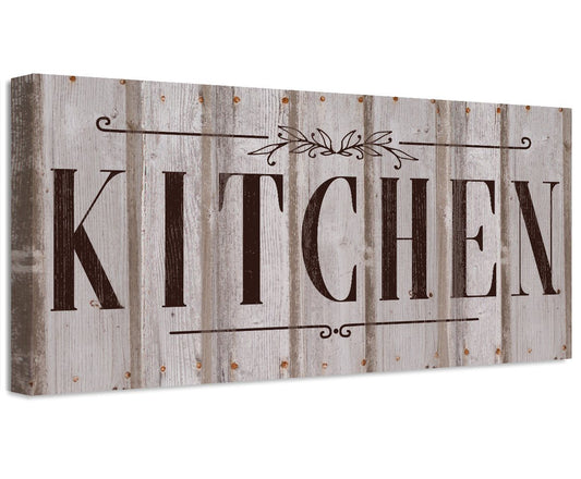 Kitchen Sign - Canvas | Lone Star Art.