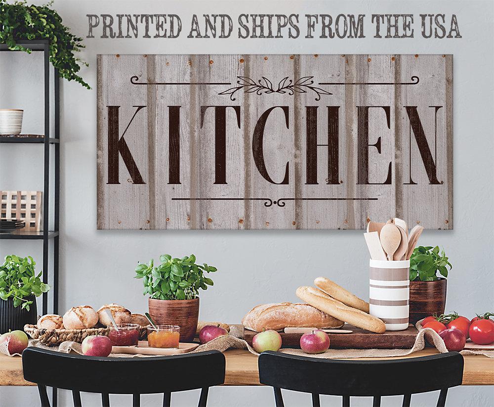 Kandy Kitchen Sign Kitchen Sign - Canvas | Lone Star Art.