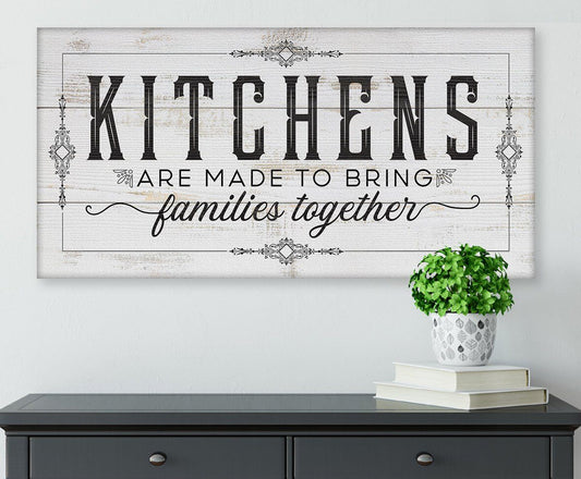 Kitchens Are Made - Canvas | Lone Star Art.