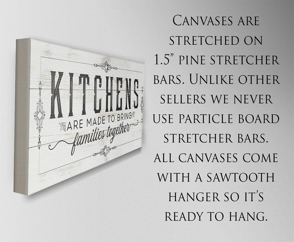 Kitchens Are Made - Canvas | Lone Star Art.