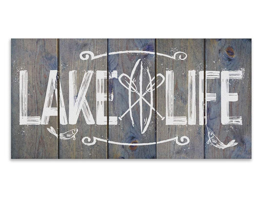Lake Life - Canvas | Lone Star Art.