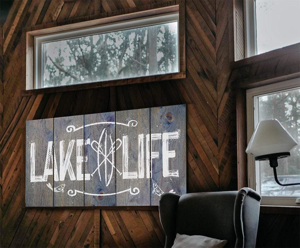 Lake Life - Canvas | Lone Star Art.
