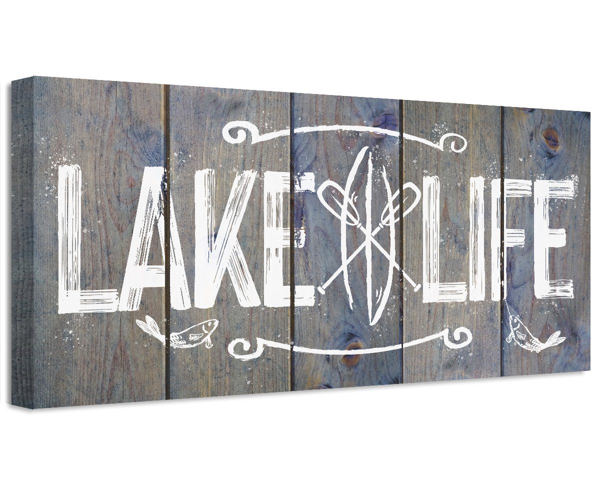 Lake Life - Canvas | Lone Star Art.