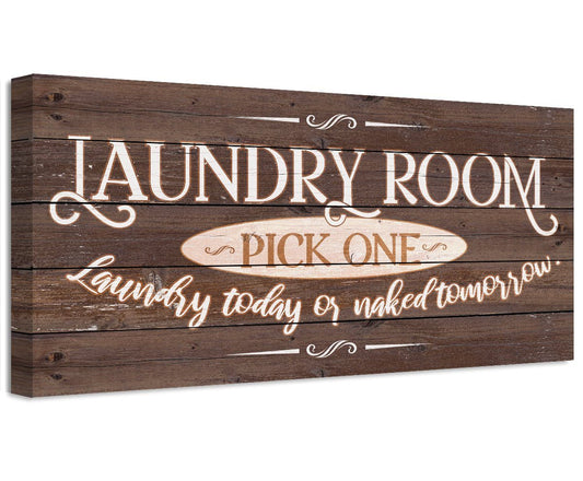 Laundry Pick One - Canvas | Lone Star Art.