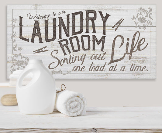 Laundry Room - Canvas | Lone Star Art.