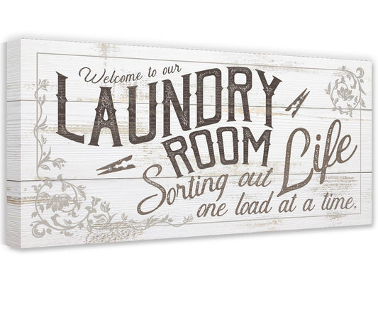 Laundry Room - Canvas | Lone Star Art.