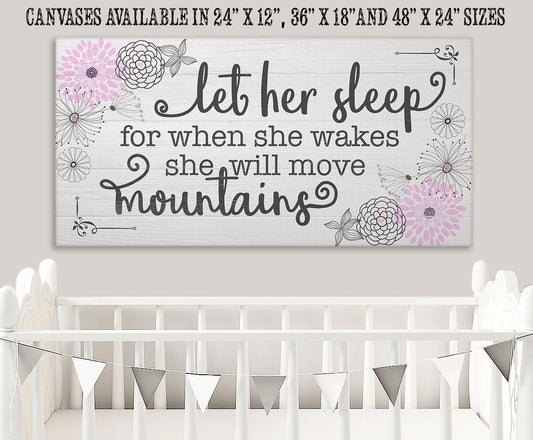 Let Her Sleep - Canvas | Lone Star Art.