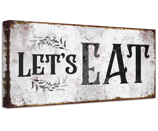 Let's Eat - Canvas | Lone Star Art.