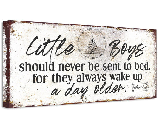 Little Boys - Canvas | Lone Star Art.