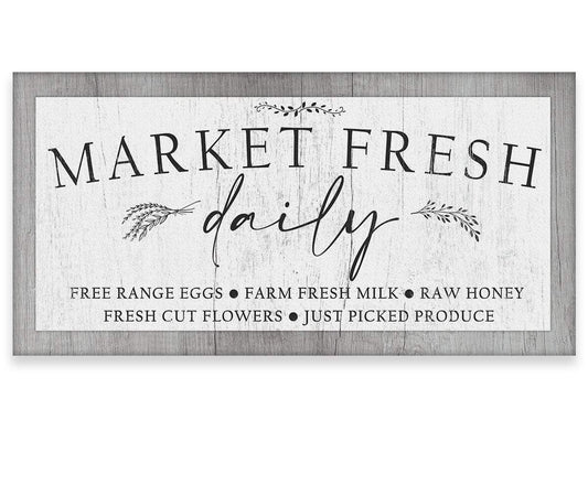 Market Fresh - Canvas | Lone Star Art.