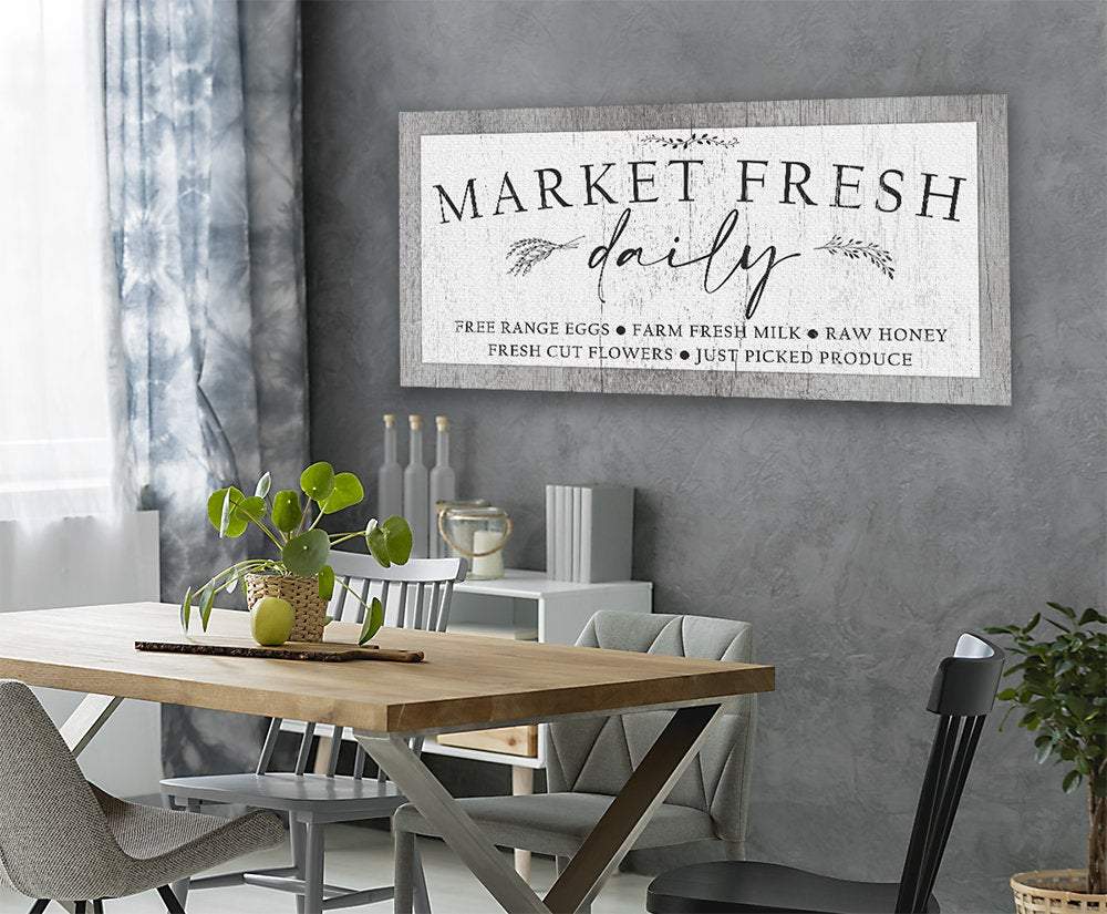 Market Fresh - Canvas | Lone Star Art.