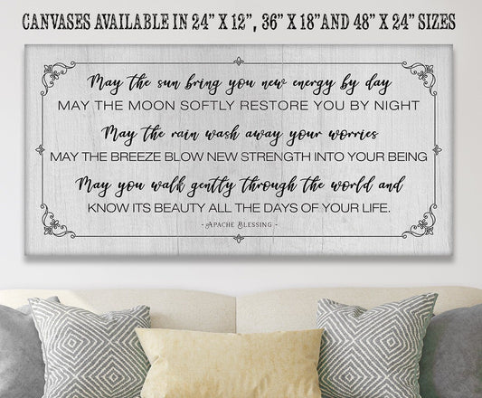 May The Sun Bring You New Energy - Canvas | Lone Star Art.