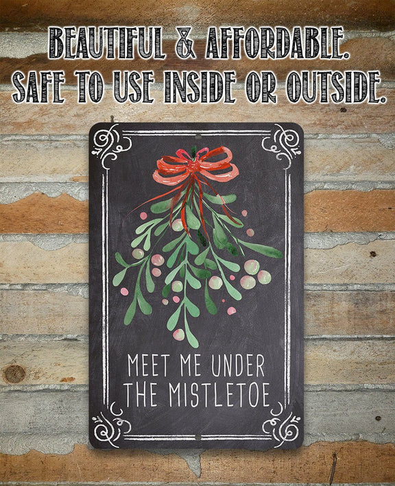 Mistletoe Metal Sign main image 1