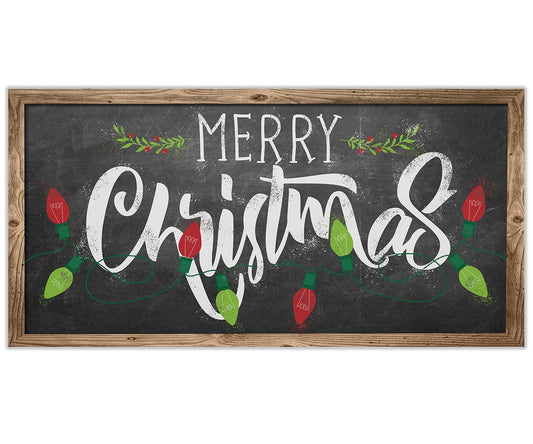 Merry Christmas 6 - Canvas | Lone Star Art.